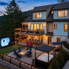 Views, Hot Tub, Theater, Sauna, Gym | Mtn. Retreat