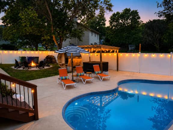 Private Backyard Resort | Pool • Sauna • Hot Tub