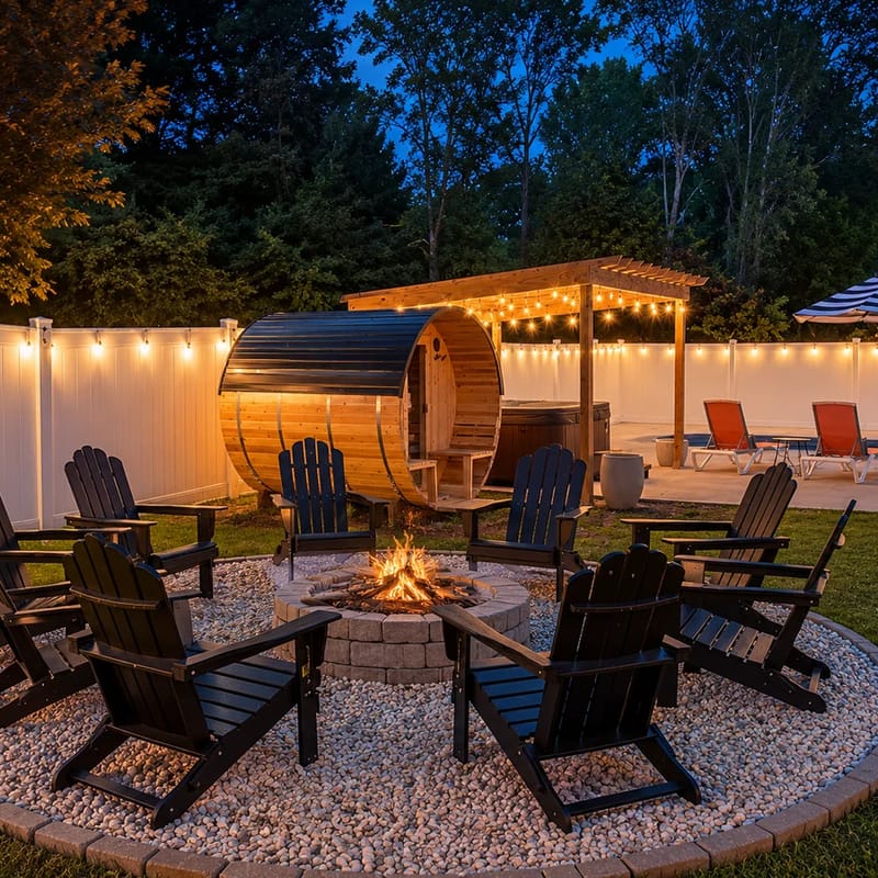 Private Backyard Resort | Pool • Sauna • Hot Tub